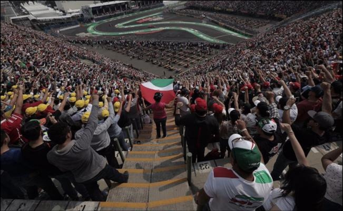 GP México, F1, sismo, puño, vuelta 19, Fórmula 1, homenaje
