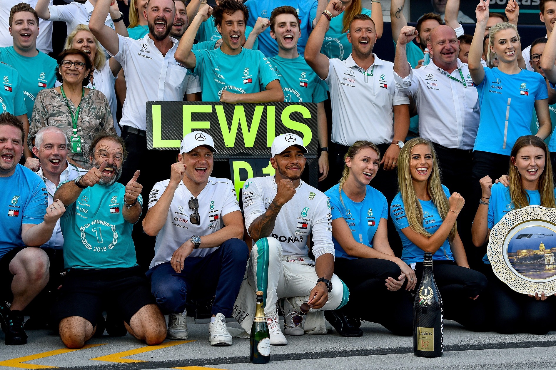 Lewis Hamilton gana el Gran Premio de Hungría