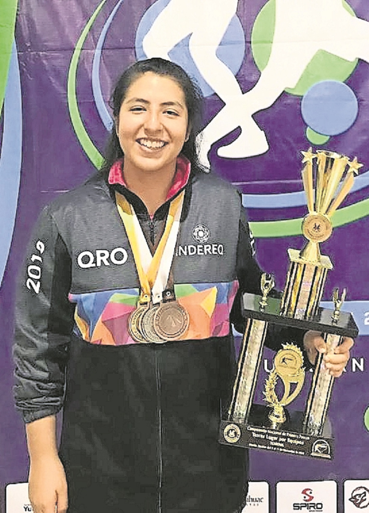 La atleta queretana inicia hoy su participación en el  Campeonato de tenis de mesa, que se celebra en Chile