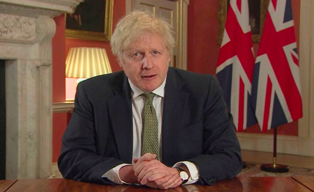 Por Covid-19, Boris Johnson decreta tercer confinamiento total en Reino Unido