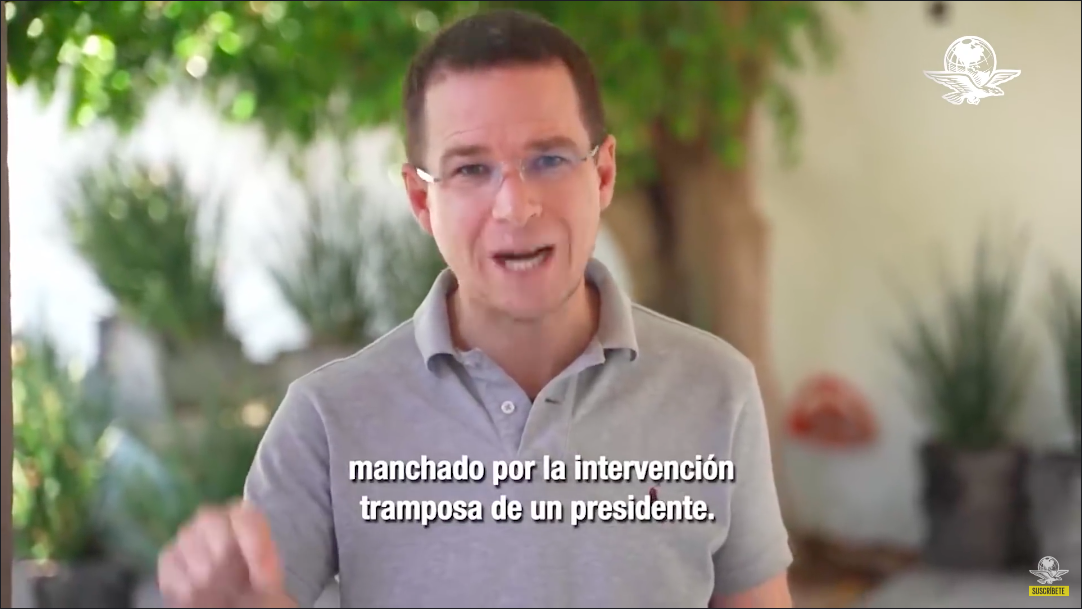 AMLO interviene “vulgar y tramposamente” en el proceso electoral, acusa Ricardo Anaya