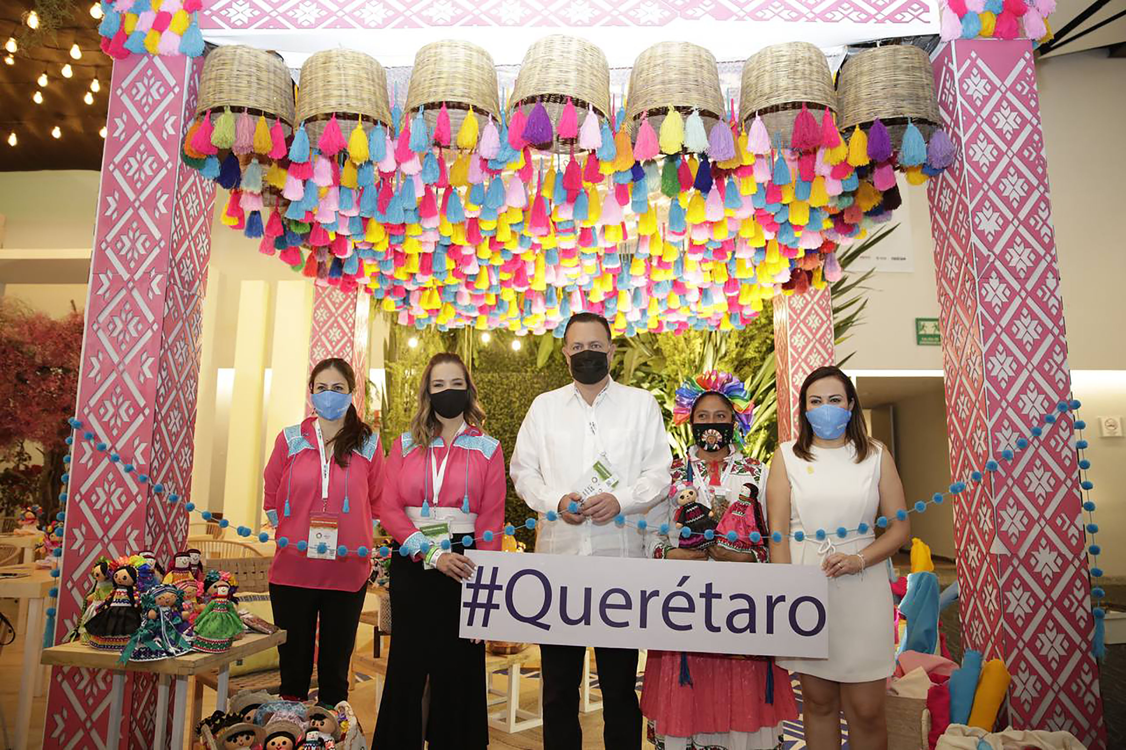 Así fue la inauguración del stand de Querétaro en el Tianguis Turístico