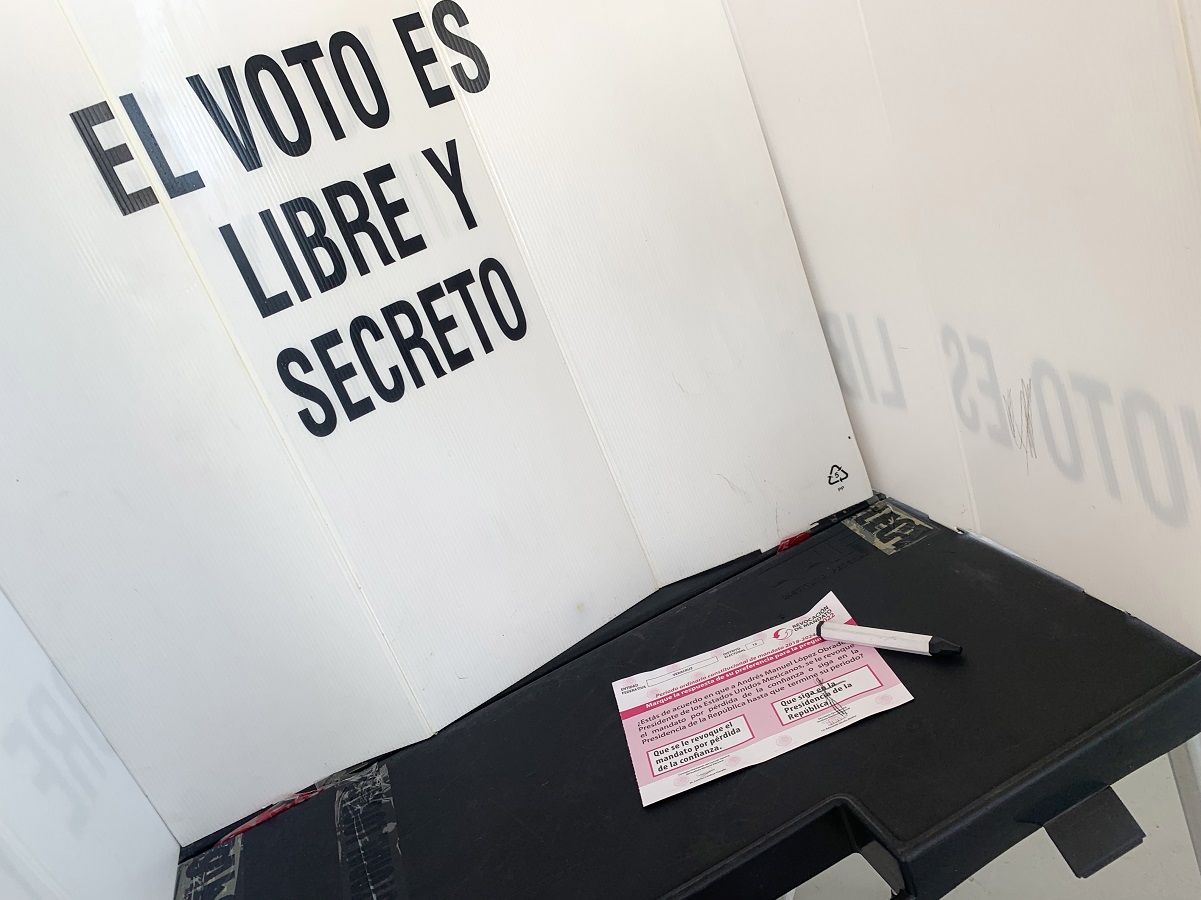 Para la Revocación de Mandato, sólo votó el 10% de la lista nominal de Querétaro