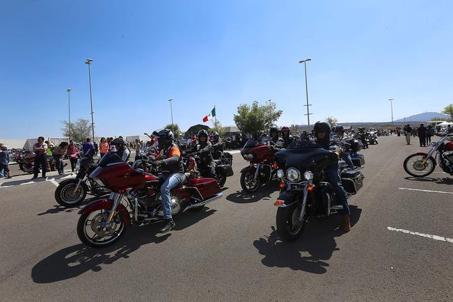 SSC retiene varias motocicletas por faltas al reglamento 