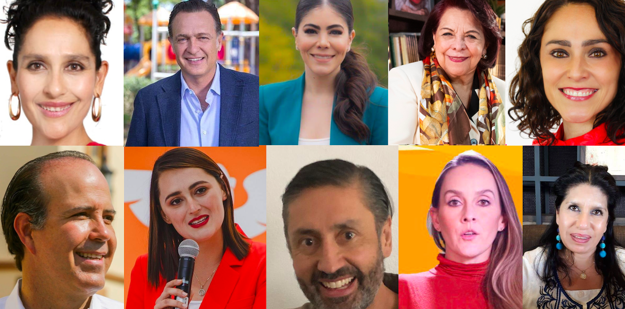 Querétaro tiene 10 candidaturas a la gubernatura; 7 son mujeres