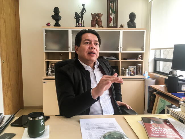 "PAN tiene la caballada flaca para 2024", dice Mario Delgado en Querétaro