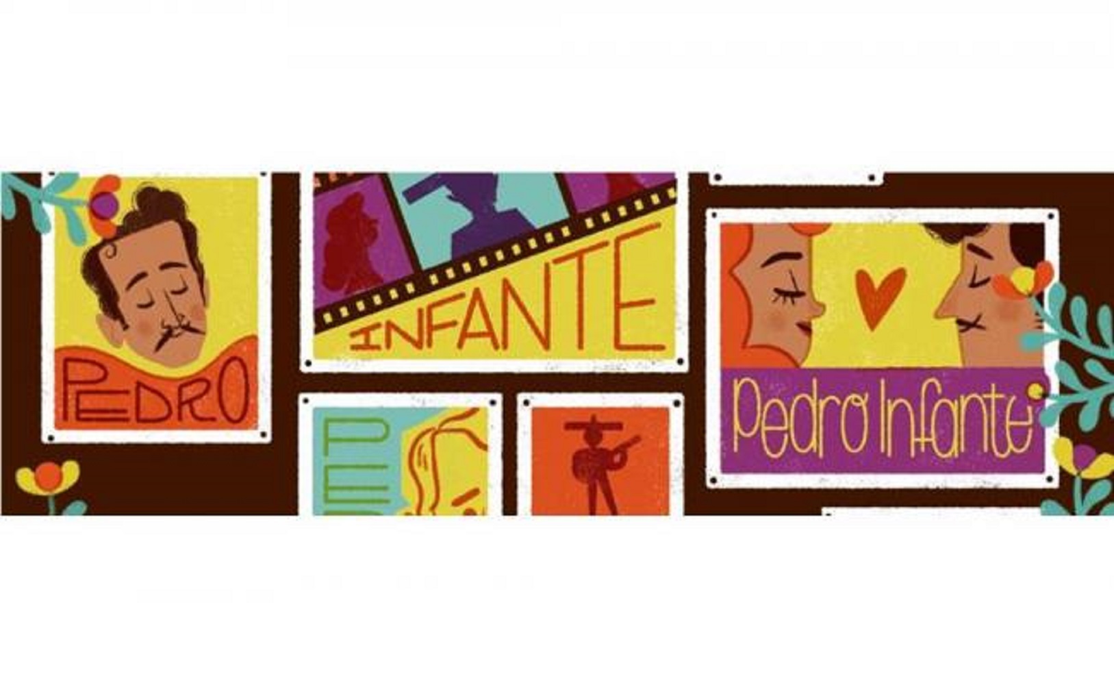 Google, Centenario, Pedro Infante, Doodle interactive, Cine Mexicano, &Eacute;poca de Oro, Google Arte y Cultura, Cineteca Nacional de M&eacute;xico