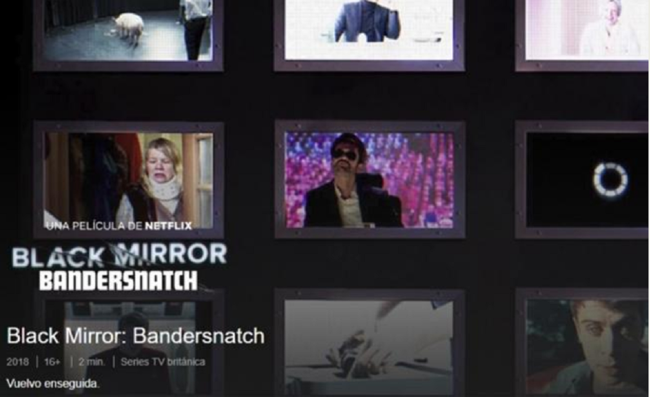 Netflix lanza tr&aacute;iler de &quot;Black Mirror: Bandersnatch&quot;