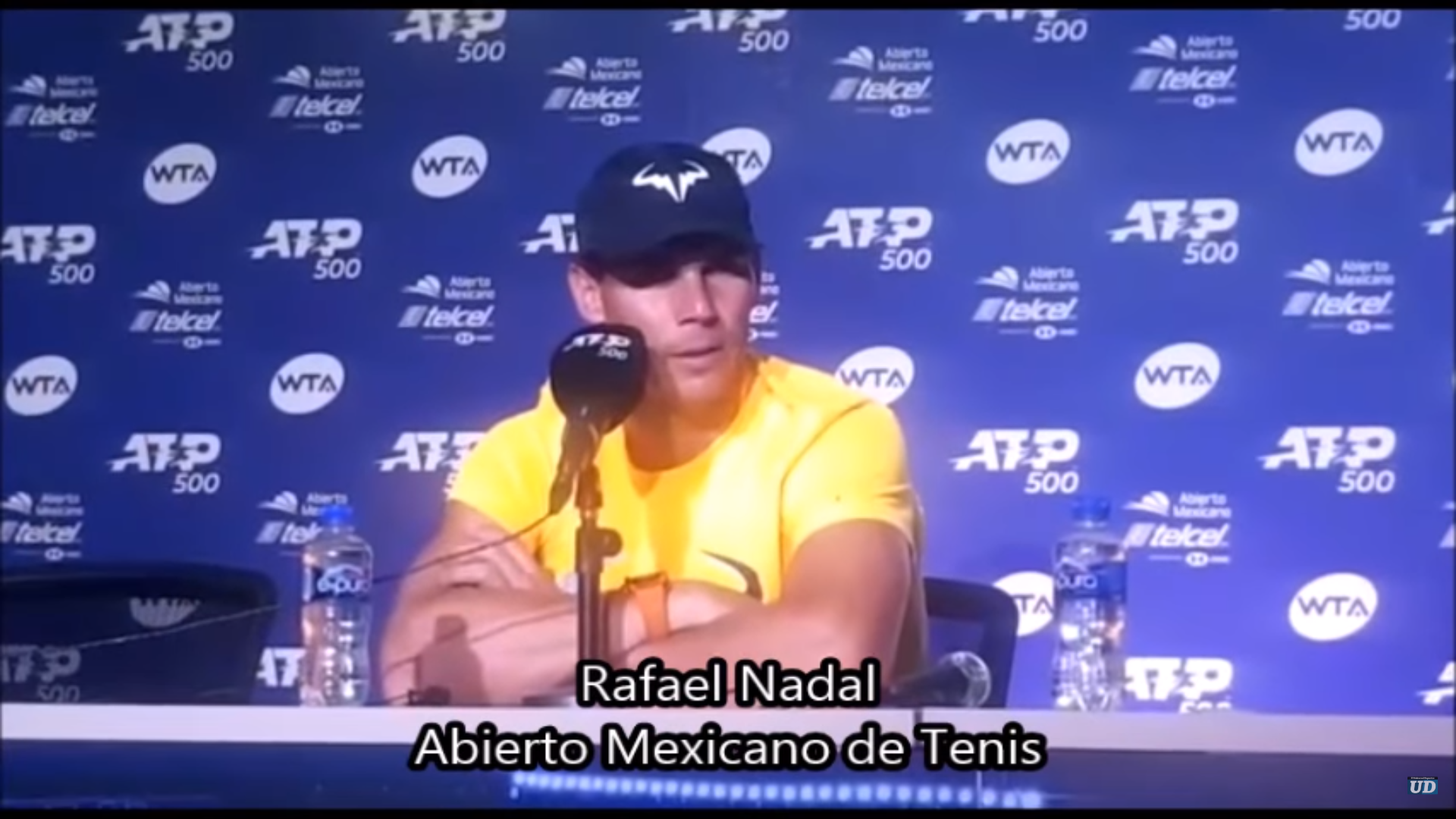 Rafael Nadal se declara listo para el AMT
