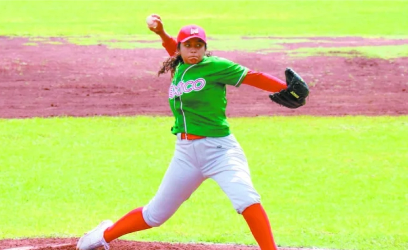 Lanzadora mexicana rompe la barrera del machismo en el beisbol
