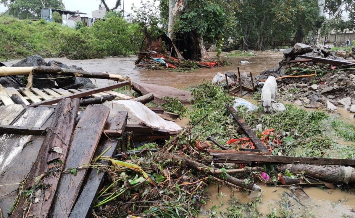 Paso de Grace en Xalapa deja 416 casas afectadas y m&aacute;s de 2 mil personas personas perdieron sus bienes