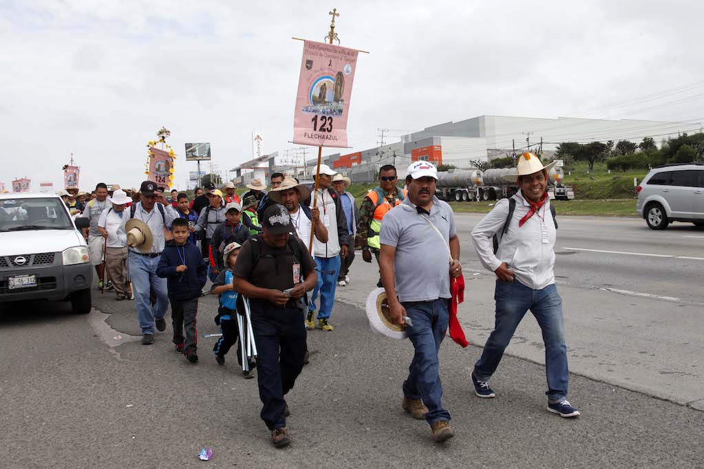 M&aacute;s 30 mil queretanos caminar&aacute;n a la Bas&iacute;lica de Guadalupe, informa la Di&oacute;cesis