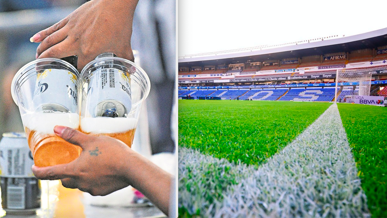 Adi&oacute;s chelas de vaso. Piden frenar la venta de alcohol en el estadio Corregidora
